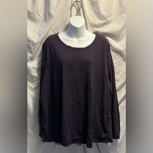 CJ Banks long sleeve size 3 XL purple